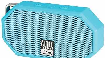 Altec Lansing Mini H2O Bluetooth Speaker - Review!