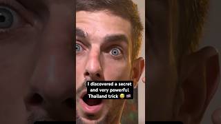I discovered a secret and very powerful Thai trick 😅 #shorts #bangkok #funny