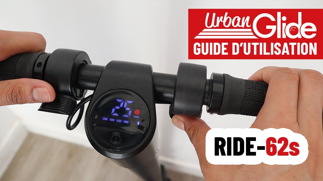 Chargeur électrique pour trottinette Ride XS de UrbanGlide - 36V