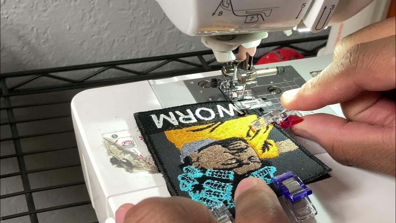 How to Create Custom Embroidery Patches with Velcro - Machine Embroidery  Tutorial 