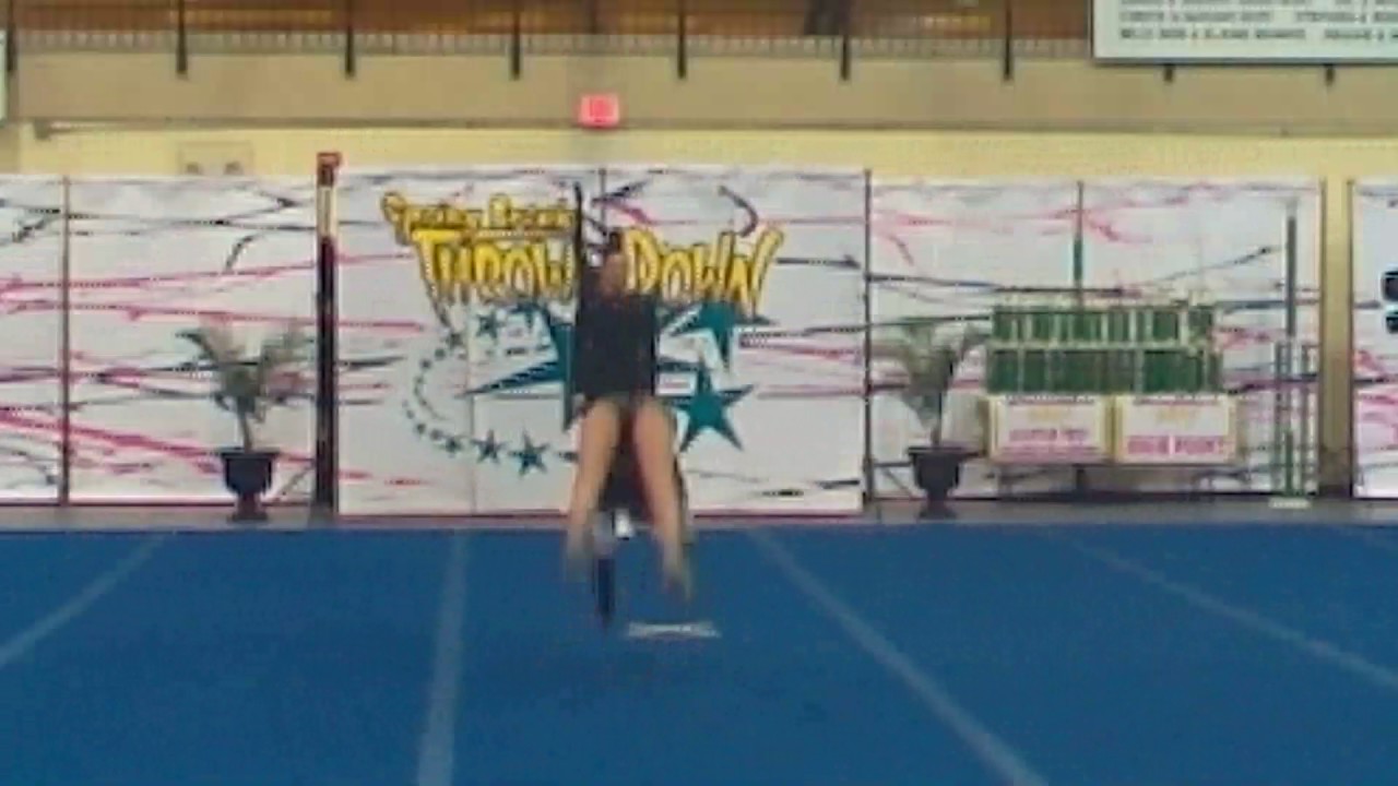 Amanda Cheer flyer stunt group 2017 YouTube