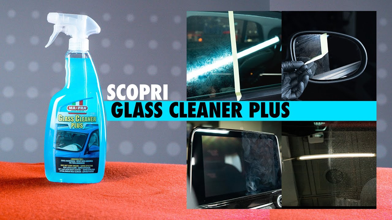 Glass Cleaner sgrassatore per vetri e cristalli auto