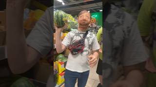 Mr beast с арбузом 💚😂 #рекомендации #funny #юмор