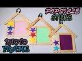 Diy popsicle stick photo frame  easy ice cream stick crafts  handmade photo frame