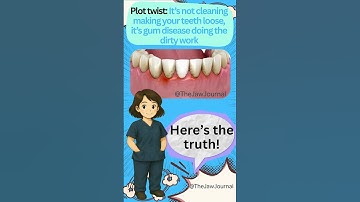 Does scaling make your teeth loose? #dentalmyths