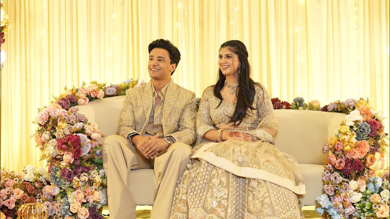 Our engagement party in Palampur 💖✨