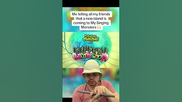 DID YOU HERE THE NEWS?!?! 🤯 #mysingingmonsters #new #etherealworkshop