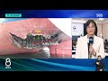 [현장] "미상 비행체 2기 선미 타격"..이란 대사에 설명 / SBS 8뉴스