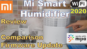 Xiaomi Mi Smart Evaporative Humidifier Review Firmware Update | Works with Mijia