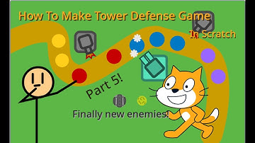 How to make Tower defense game in scratch! (part 5)