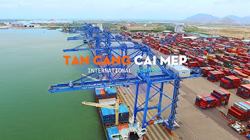 Cảng Cái mép qua góc nhìn Flycam