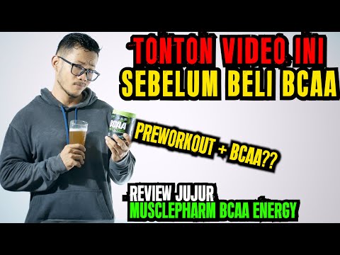 TONTON INI!! Sebelum Beli Suplemen BCAA!! Review Jujur Musclepharm BCAA Energy!!