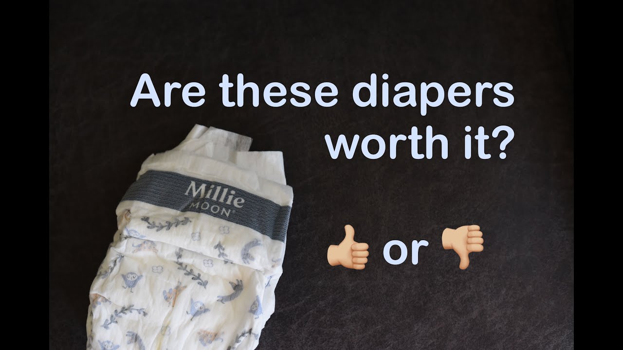 Millie Moon Diapers Review YouTube