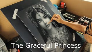 🌹The Beautiful Ancient Princess 🥰✨ #viralvideo #trendingvideo #video #videoviral #art #drawingvideo  screenshot 4