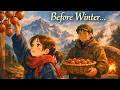 Studio Ghibli Style Autumn Harvest 🍂 | Cozy Cinematic Short Film