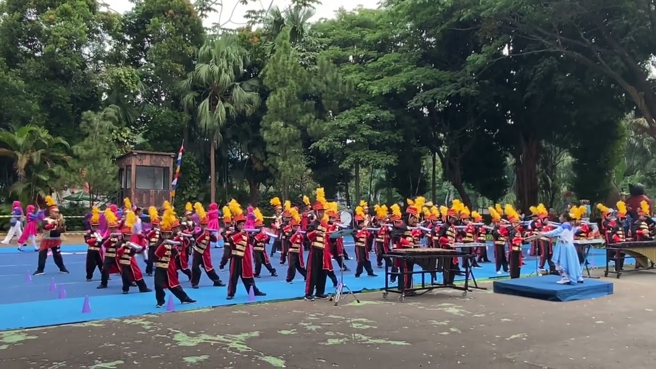 Juara Umum SDN Duri Kepa 07 Piala PDBI Kab. Bogor Mekarsari Water kingdom Marching Competition