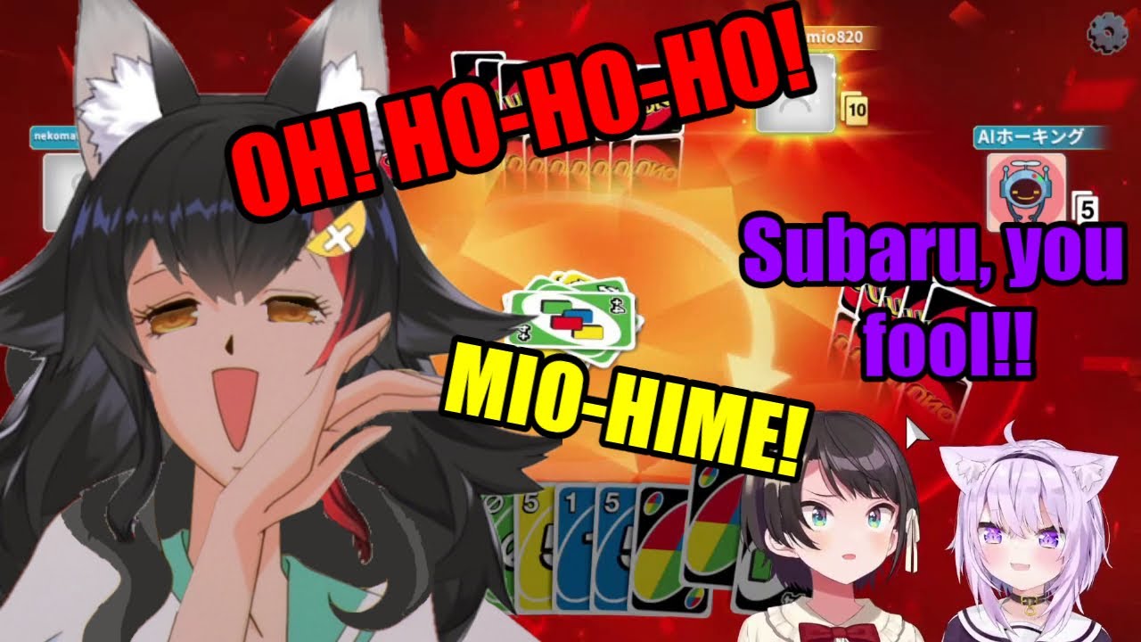 [Hololive] SubaOkaMio Uno from Hell