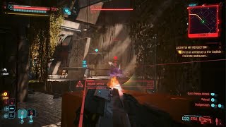 Cyberpunk 2077 combat Gameplay