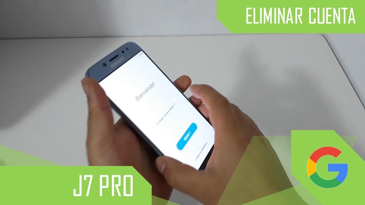 Eliminar Cuenta de Google Samsung Galaxy J7 Pro - YouTube