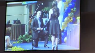 Wedding Proposal at College of Medicine Match Day. Part II.
