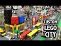 Giant LEGO City Built by 28 People (LUG Panama)