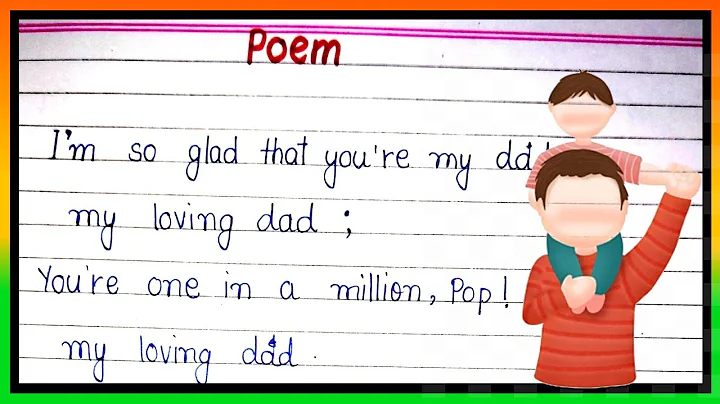 Poem On My Father In English/Poem On My Father/Poem On Father's Day/My Father Poem/Father's Day Poem