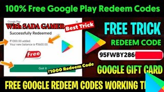 Free Google Play Redeem Codes ll Free Fire Free Diamonds ll Redeem Code Free Fire ll screenshot 5
