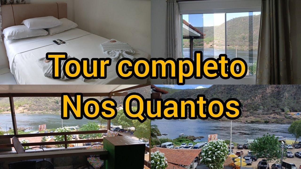 TOUR COMPLETO NA POUSADA + QUARTOS 