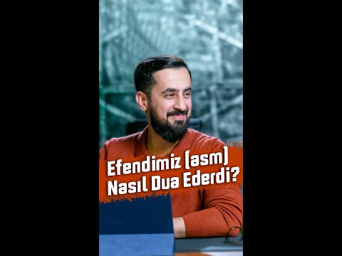 Efendimiz (asm) Nasıl Dua Ederdi? | Mehmet Yıldız #shorts