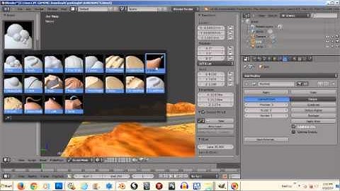 EF 12 BASIC STAGE CREATION (MAKING A BACKGROUND PT 2) IN BLENDER