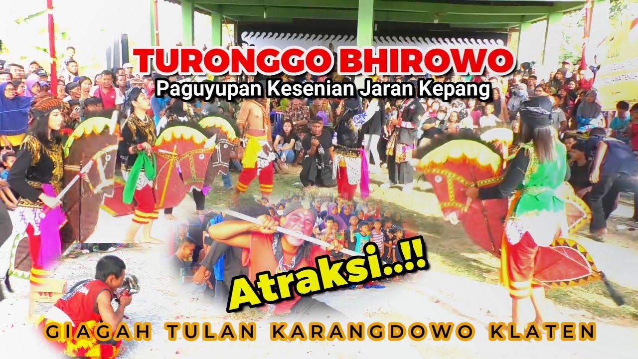 JATILAN JARAN KEPANG GLAGAH, TURONGGO BHIROWO