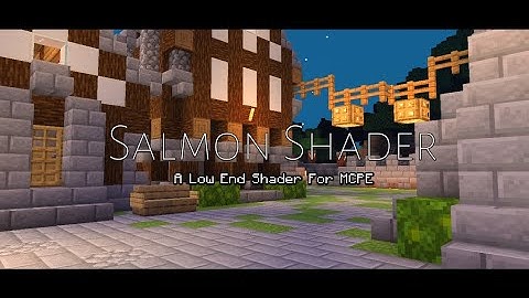 Salmon Shader||A Low End Shader For Medium Device For MCPE Android IOS!!! 1.17 Support...