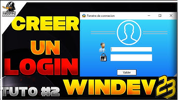 {Tuto} Creer un Login facilement avec Windev !