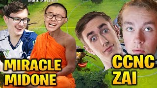 MIRACLE MIDONE vs CCNC ZAI - PUB IS HARDER THAN TI8