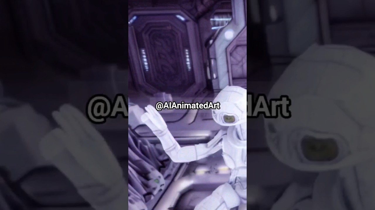 Ai Animated Art - Inside An Alien Spaceship #3 