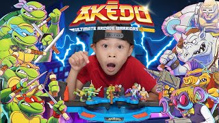 AKEDO Ninja Turtle Warriors! Kaven Battles Daddy