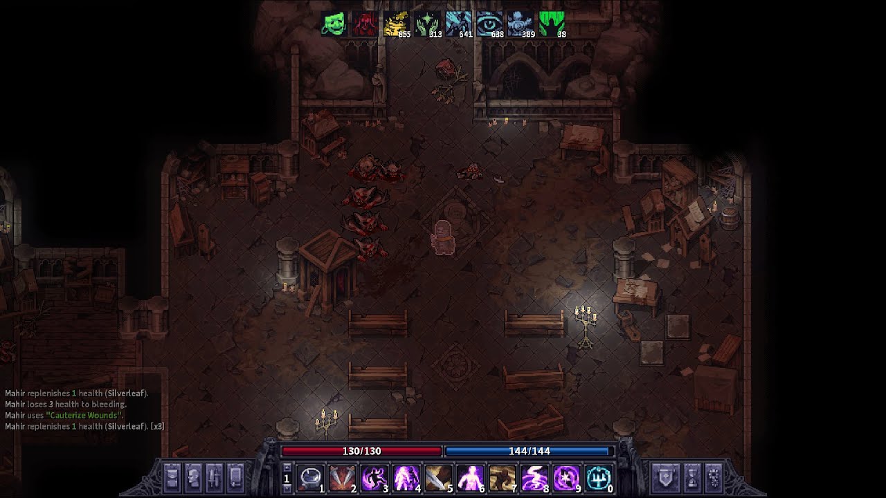 Stoneshard - The Arcane Dagger vs End Game Vampire Dungeon - OF Beast & Sages