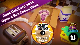 #rubegoldberg Open A Box Competition in #unrealengine