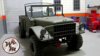Dodge M37 Full Size Match (4) - Scale Details and Grill