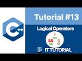 C++ Tutorial - Logical Operators AND, OR and NOT
