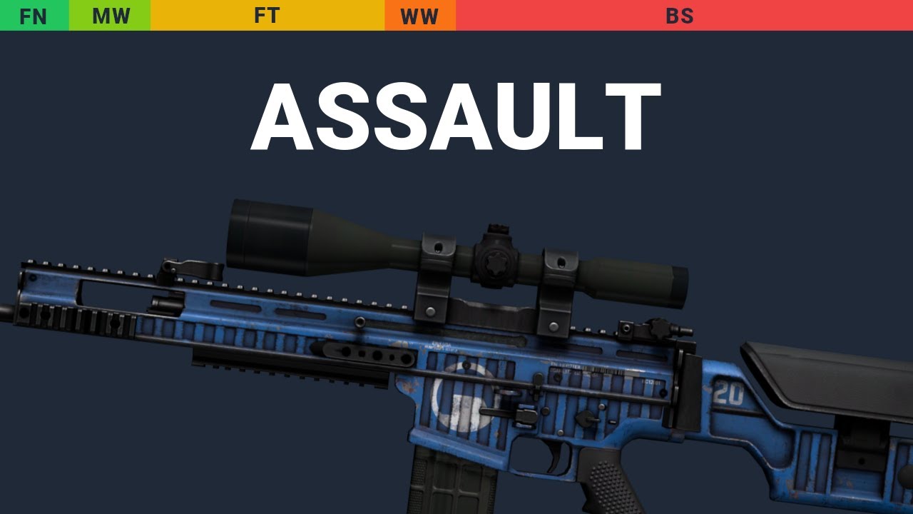SCAR-20 Assault - Skin Float And Wear Preview
