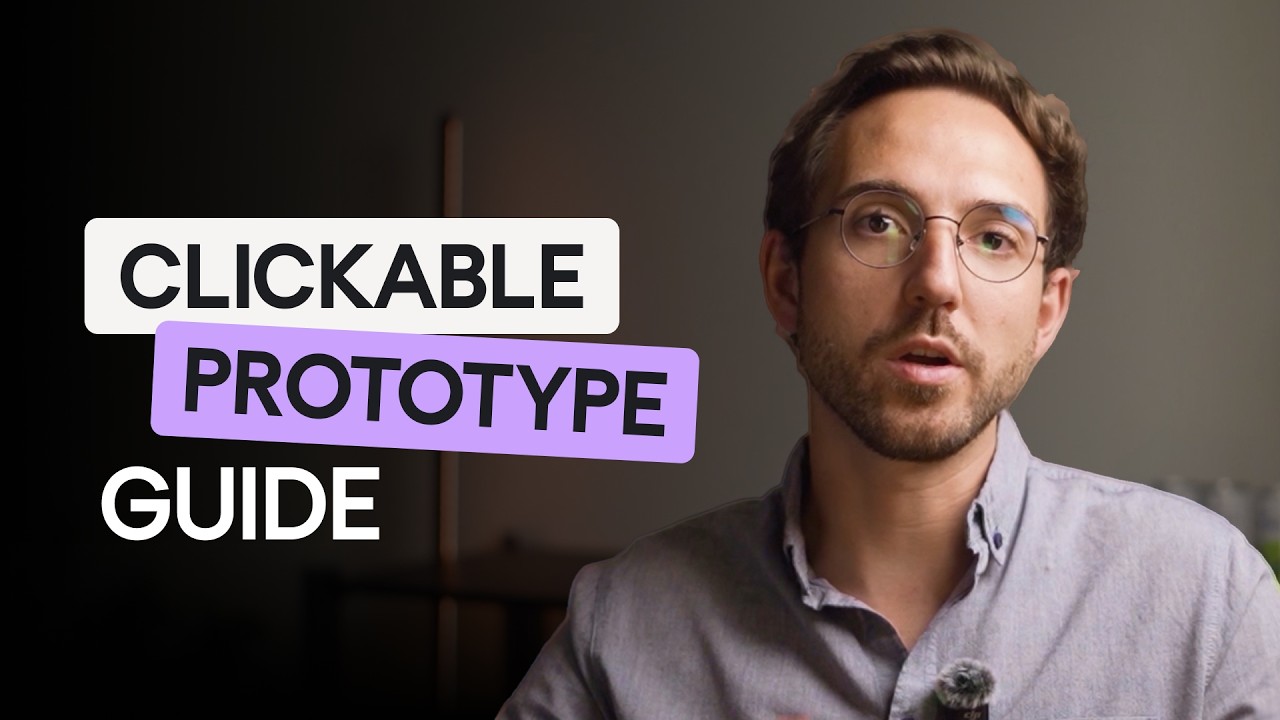 How To Create a Clickable Prototype: Step-by-Step Guide - YouTube