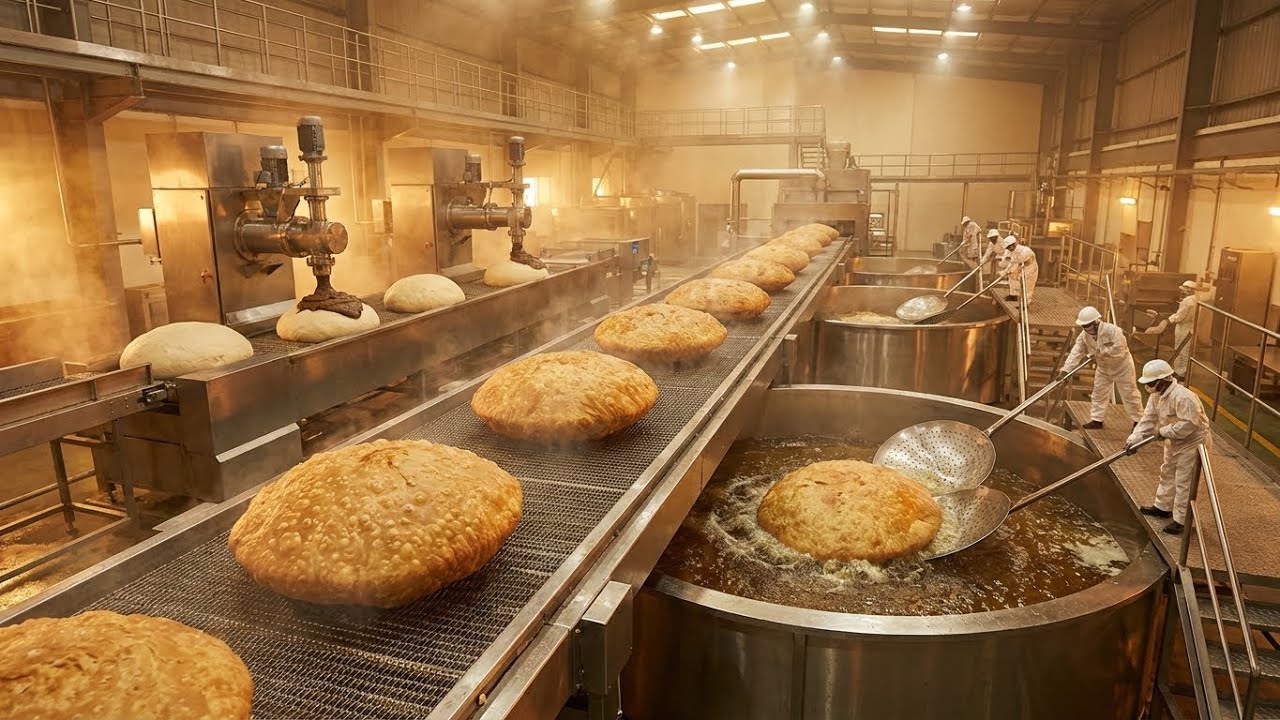 Inside a Kachori Food Factory | From Raw Dough to Crispy Kachoris