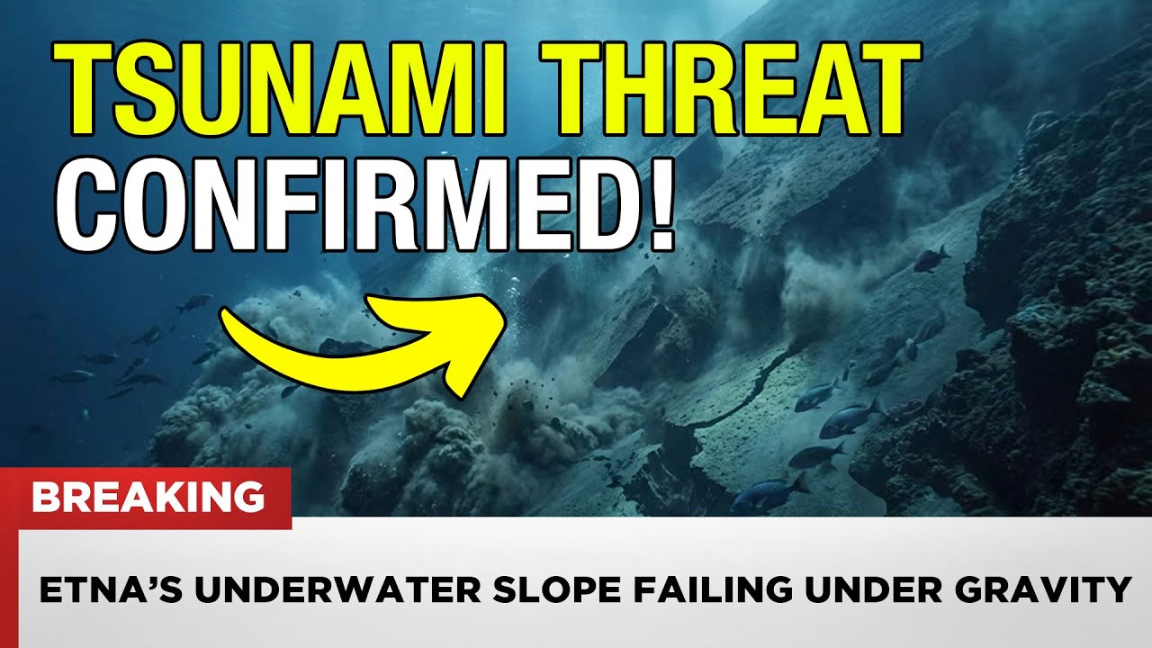 1 MINUTE AGO: Mediterranean Tsunami THREAT Confirmed - Etna's Underwater Slope Failing Under Gravity