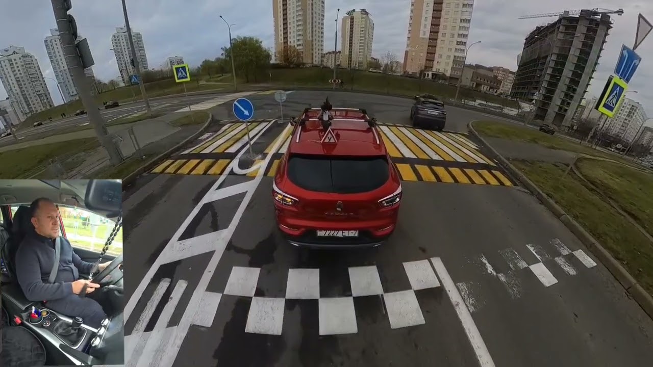 Экзамен в ГАИ для ребят сдающих в Минске...Часть 2