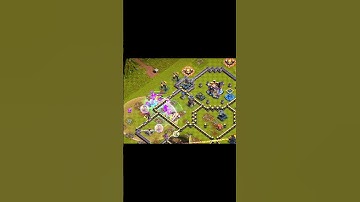 No Troops Needed 😱 Just Heroes Took Down TH18!#clashofclans #coc #cocshorts #viral #shorts #gaming