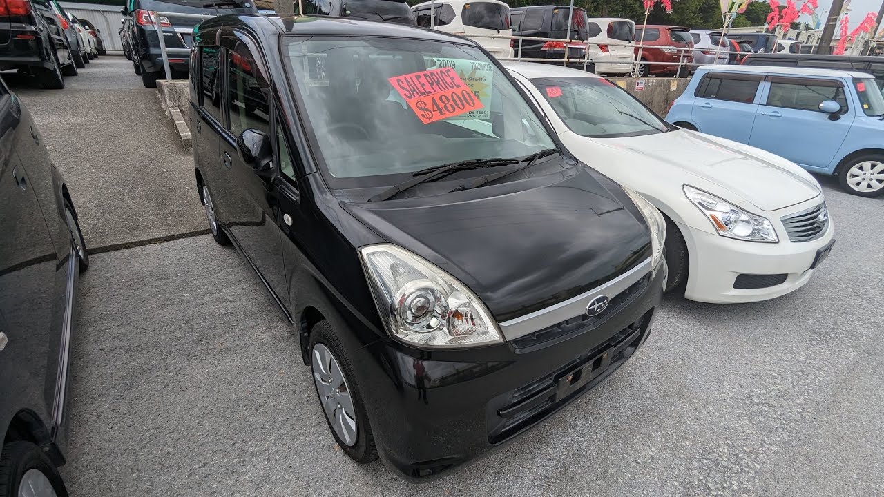 Johnny's Used Cars Okinawa 2009 Subaru Stella (16891) YouTube