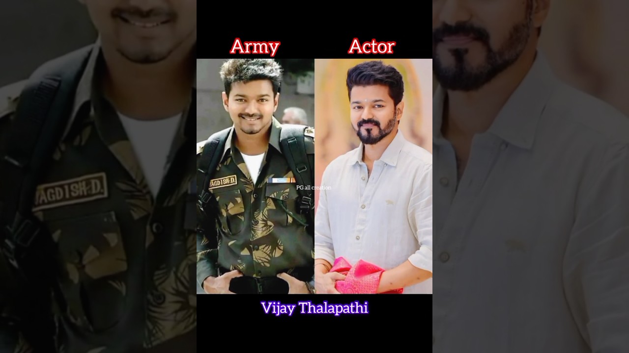 South Indian Actors Army Look 