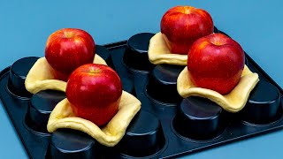 Dessert in 5 minutes! Just puff pastry and 2 apples by Appetizing.tv-Baking Recipes 2,900 views 2 weeks ago 8 minutes, 11 seconds