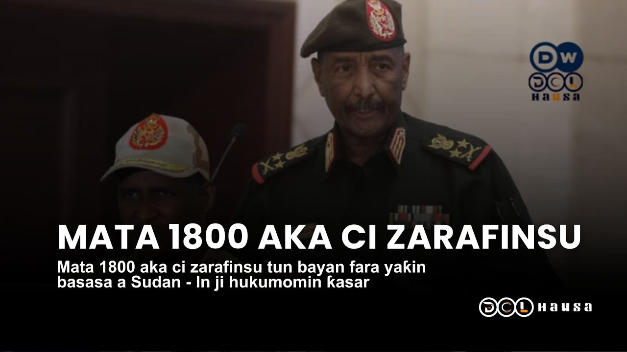 Mata 1800 aka ci zarafinsu tun bayan fara yaƙin basasa a Sudan - In ji hukumomin ƙasar